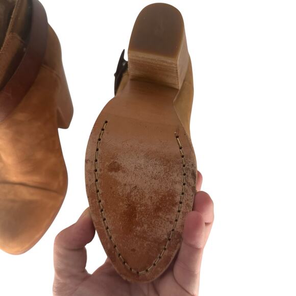 Rag & Bone Tan Suede Harrow Ankle Boots Booties Size 6 - Picture 8 of 8